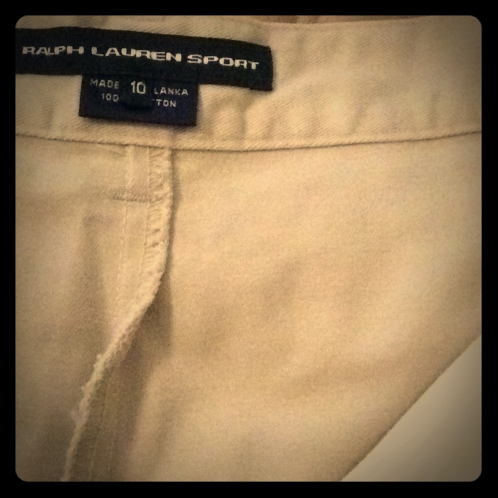 Ralph Lauren khaki shorts